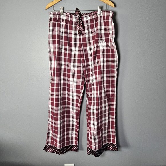 Sideline Apparel Womens Aggie Lounge Pants with Silver Thread & Contrasting Trim - Picture 1 of 9